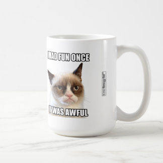 Cat™の気難しいマグ- "私は楽しい時を一度過しました。 それはひどかったです。" コーヒーマグカップ