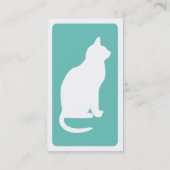 cat (カモダンラーカスタマイズ可能) 名刺 (裏面)