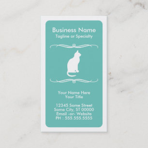 cat (カモダンラーカスタマイズ可能) 名刺