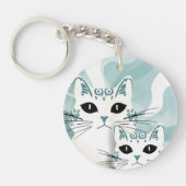 cat, キーホルダー (正面)