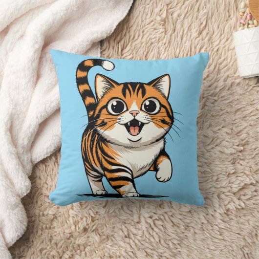 cat クッション (ブランケット)