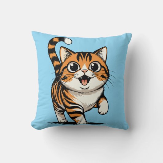 cat クッション (正面)