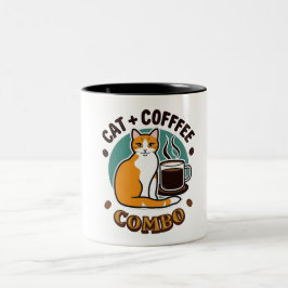 Cat +コーヒーコンボマグカップ ツートーンマグカップ