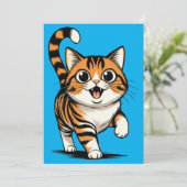 cat サンキューカード (スタンド正面)