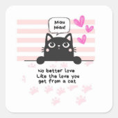 Cat スクエアシール (正面)