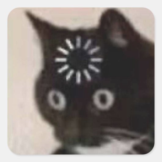 cat スクエアシール (正面)