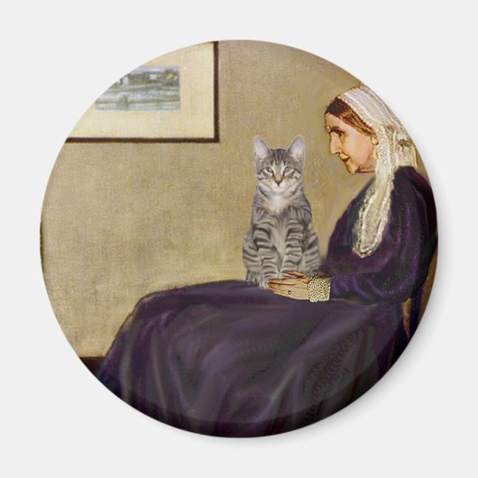 CAT (タビー 1) - ホイッスタ―ズ・マザー マグネット (正面)
