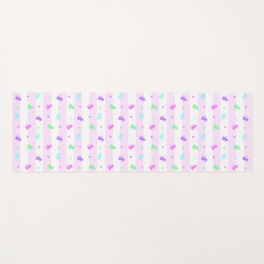 CAT　ピンク　 　 ヨガマット (正面(横))