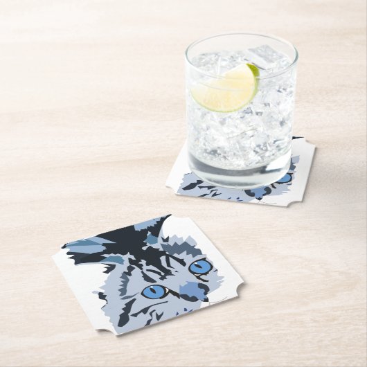 Cat ペーパーコースター (インサイチュ)