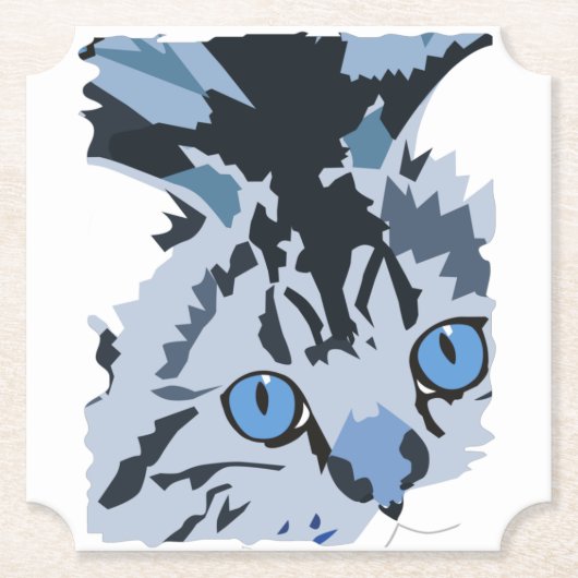 Cat ペーパーコースター (正面)