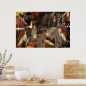 Cat ポスター (キッチン)