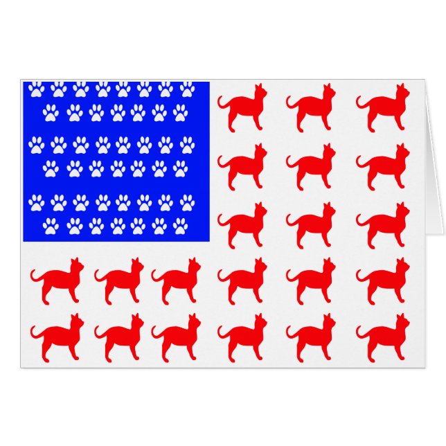 Cat +ポーフラッグ (正面横)