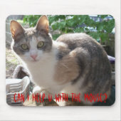 CAT:マウスで救済すか? マウスパッド (正面)