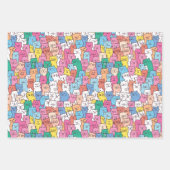 Cat ラッピングペーパーシート (正面3)