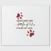 Cat ラッピングペーパー (フラット)