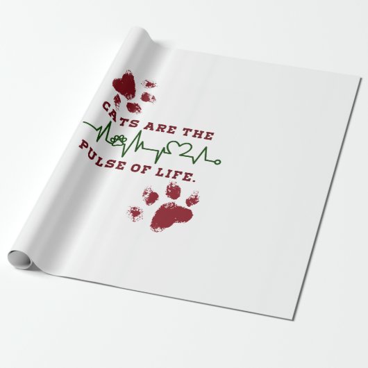 Cat ラッピングペーパー (アンロールド)