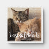 Cat 最高の Friends Pawprintフォトカスタムカラー フォトプラーク (正面)