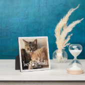 Cat 最高の Friends Pawprintフォトカスタムカラー フォトプラーク (インサイチュ)