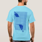 Cat_歩く Tシャツ (裏面)