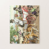 CAT 結婚の ジグソーパズル (縦)