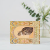 CAT 絵画の ポストカード (スタンド正面)