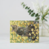 CAT 絵画の ポストカード (スタンド正面)