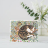 CAT 絵画の ポストカード (スタンド正面)