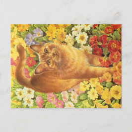 CAT 絵画の ポストカード