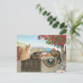 CAT 絵画の ポストカード (スタンド正面)