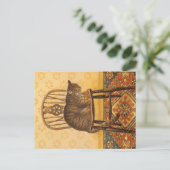 CAT 絵画の ポストカード (スタンド正面)