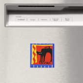 Cat、編集文字 マグネット (インサイチュ (食洗機))