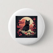 CAT 缶バッジ (正面)