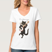 Cat 遊 Banjo Thunder_Cove Tシャツ (正面)