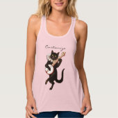 Cat 遊 Banjo Thunder_Cove Tシャツ (正面)