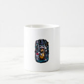 Cat 遊's Guitar Rock & 80s転が 90sロックバンドC コーヒーマグカップ (中央)