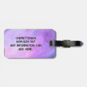 Cat 02 Kids ラゲッジタグ (裏面横)