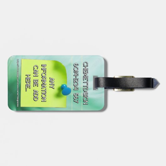 Cat 06 Kids ラゲッジタグ (裏面横)