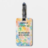 Cat 08 Kids ラゲッジタグ (裏面縦)