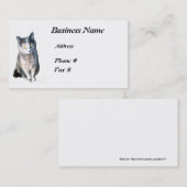 Cat 11、ビジネス・カード 名刺 (正面/裏面)