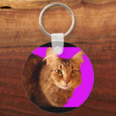 Cat 14キーチェーン キーホルダー (正面)