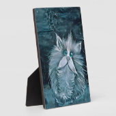 Cat 1 – あなたを見詰める フォトプラーク (側面)