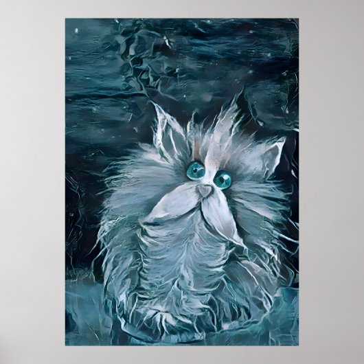 Cat 1 – あなたを見詰める ポスター (正面)