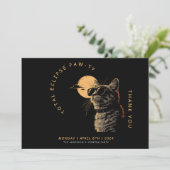 Cat 2024トータル太陽のEclipse表示パーティーInvi サンキューカード (スタンド正面)