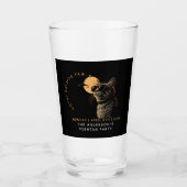 Cat 2024トータル太陽のEclipse表示パーティーInvi タンブラーグラス (正面)