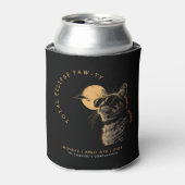 Cat 2024トータル太陽のEclipse表示パーティーInvi 缶クーラー (缶正面)