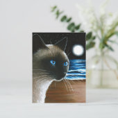 Cat 396シャム語 ポストカード (スタンド正面)