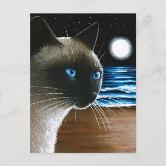 Cat 396シャム語 ポストカード (正面)