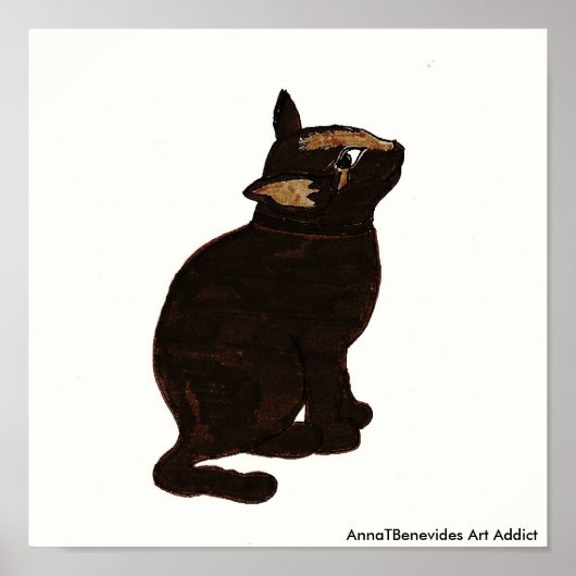 Cat#3, AnnaTBenevides Art Addict ポスター (正面)