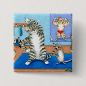 cat 458ボタン 缶バッジ (正面)