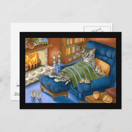 cat 459 PostCard ポストカード (正面/裏面)